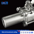 DICO CF8/CF8M BW расширенная труба 3PC Шарный клапан